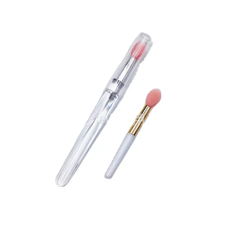 Silicone Lip Brush with Lid Portable Makeup Tool - Image 9