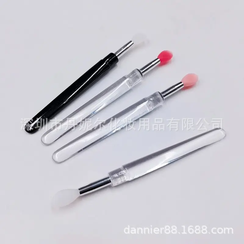 Silicone Lip Brush with Lid Portable Makeup Tool — feature 6