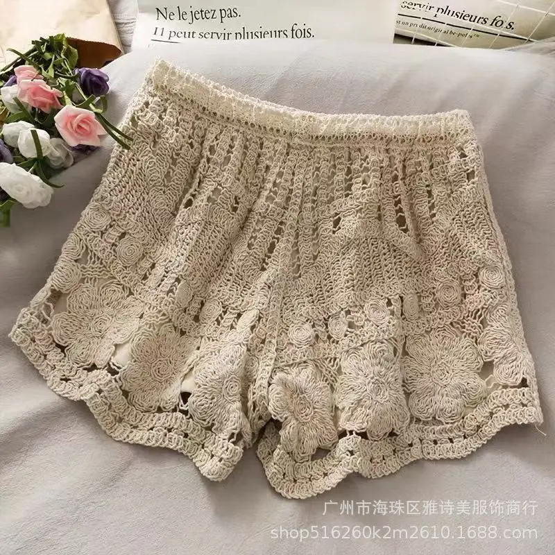 New Summer Bikini Set Korean Style Knitted Three Piece - Image 55