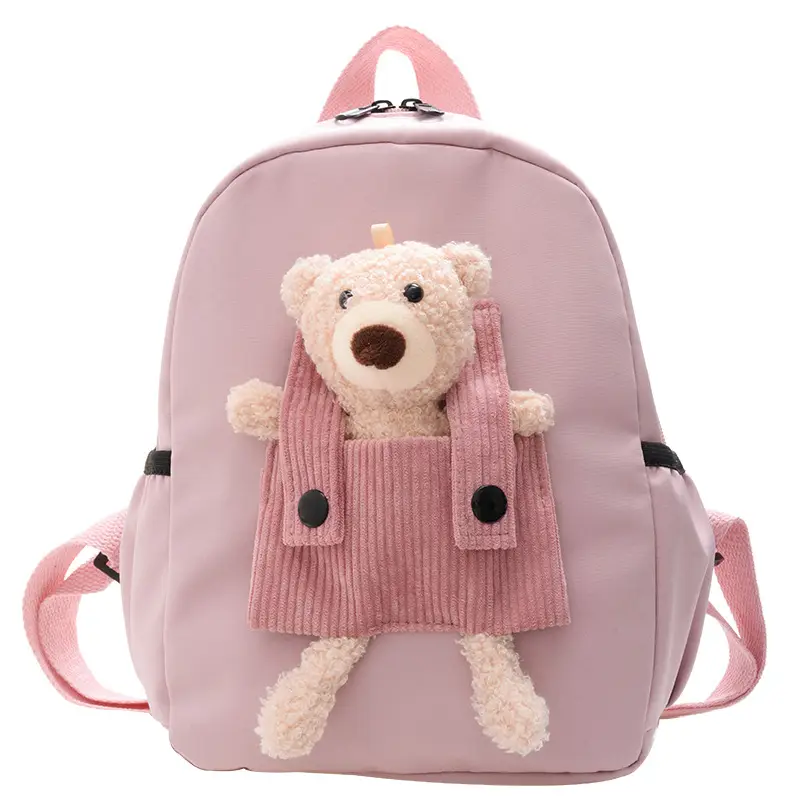 Cute Bear Backpack Unisex Kids School Bag - Image 4