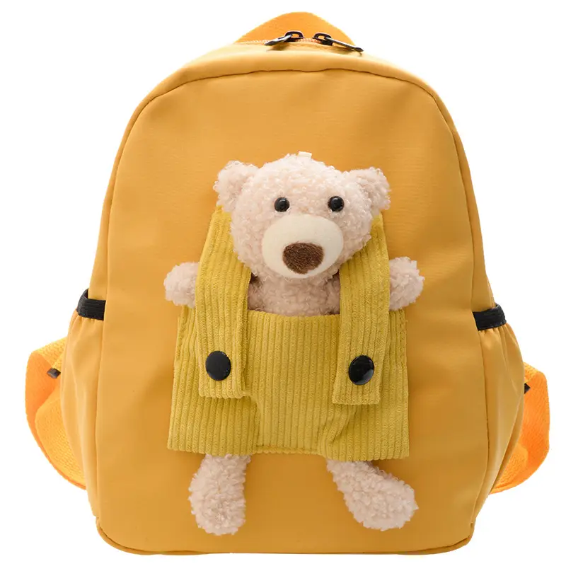 Cute Bear Backpack Unisex Kids School Bag - Image 2