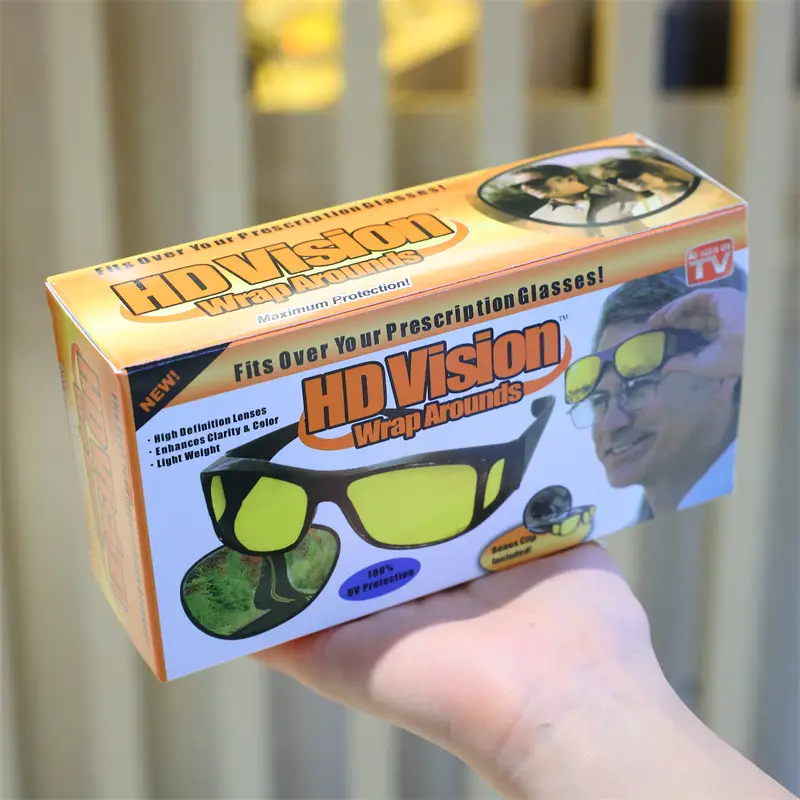 European Windproof Tv Sunglasses with Night Vision