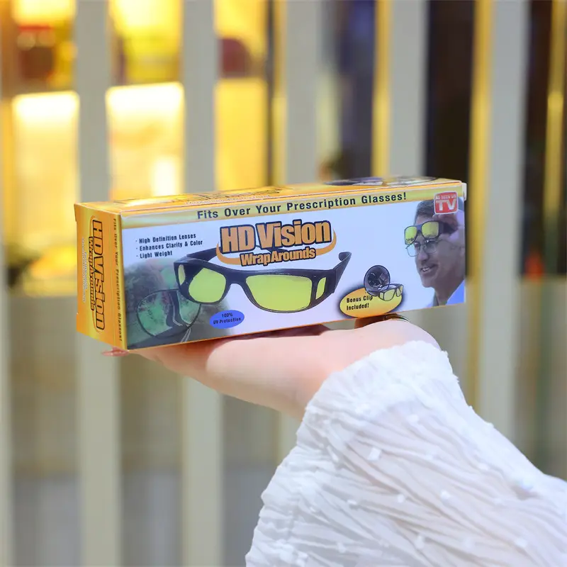 European Windproof Tv Sunglasses with Night Vision
