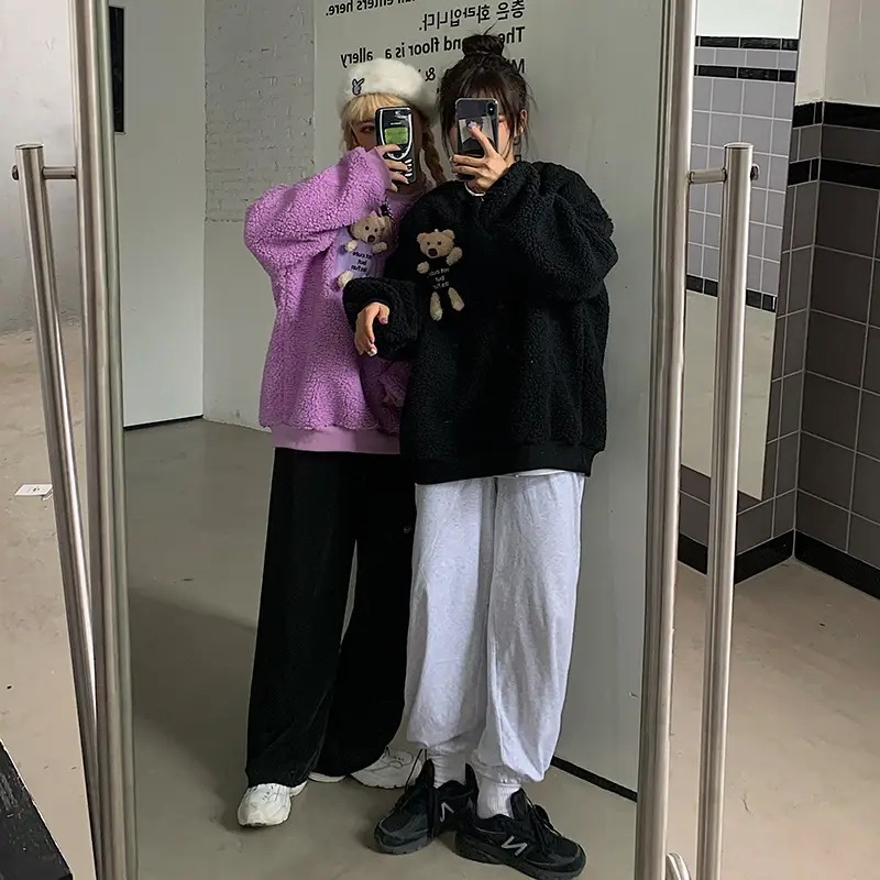 2020 Imitation Lamb Velvet Top for Women — feature 13