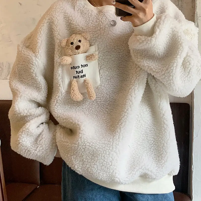 2020 Imitation Lamb Velvet Top for Women — feature 27