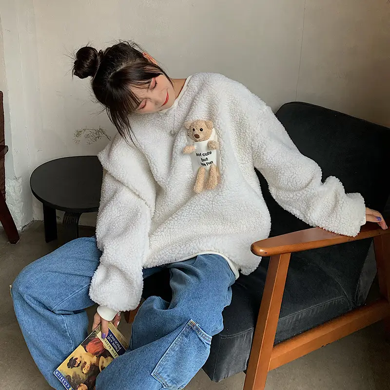 2020 Imitation Lamb Velvet Top for Women — feature 30