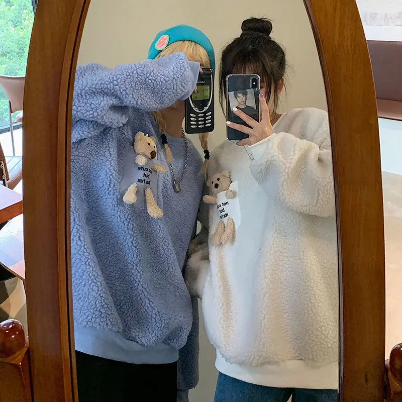 2020 Imitation Lamb Velvet Top for Women — feature 37