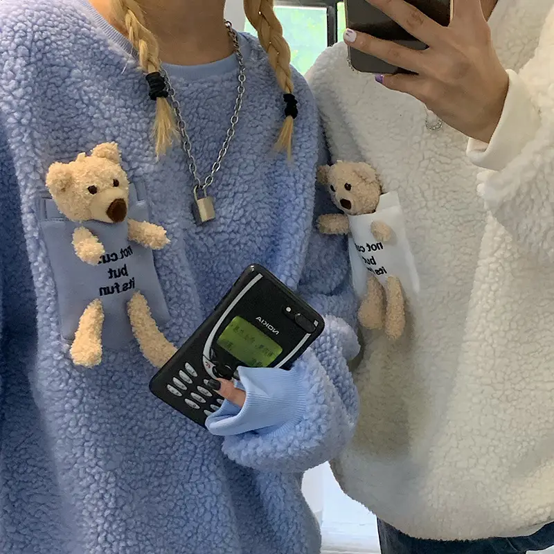 2020 Imitation Lamb Velvet Top for Women — feature 41