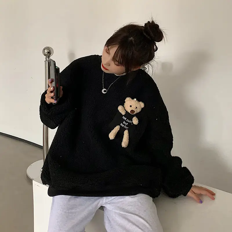 2020 Imitation Lamb Velvet Top for Women — feature 6