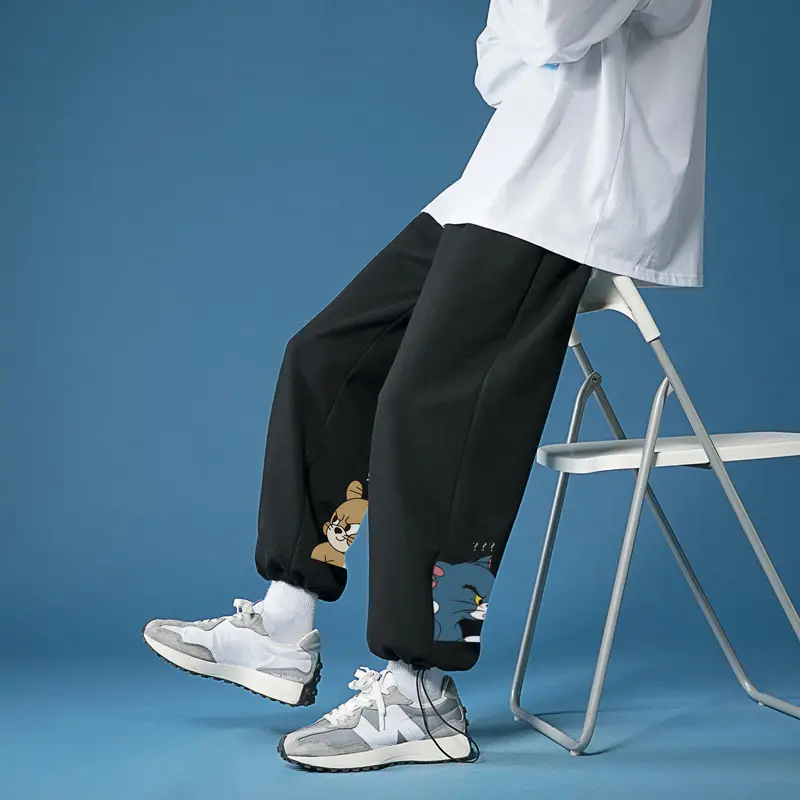 Harlan Drawstring Casual Pants for Men Low Waist Micro-elastic