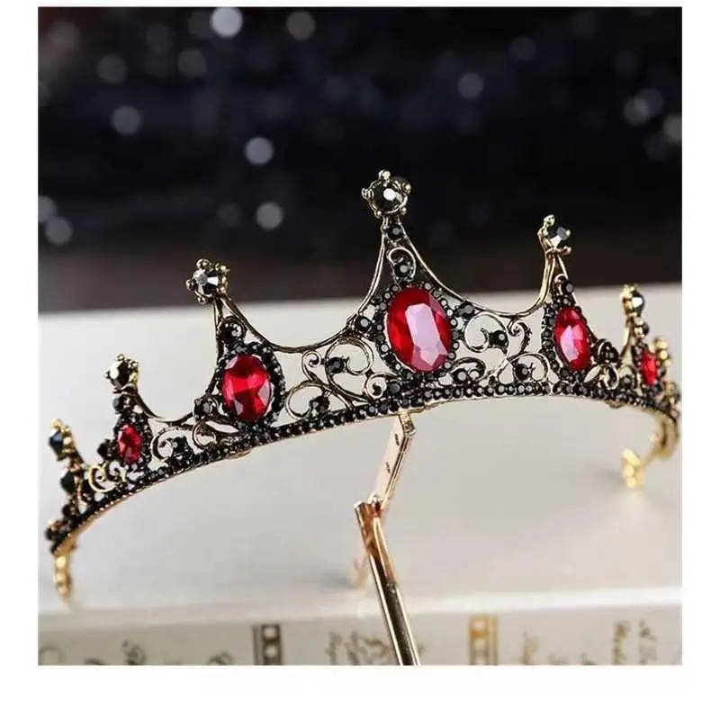 Korean Baroque Crown Headdress for Bride 18+ - Image 11