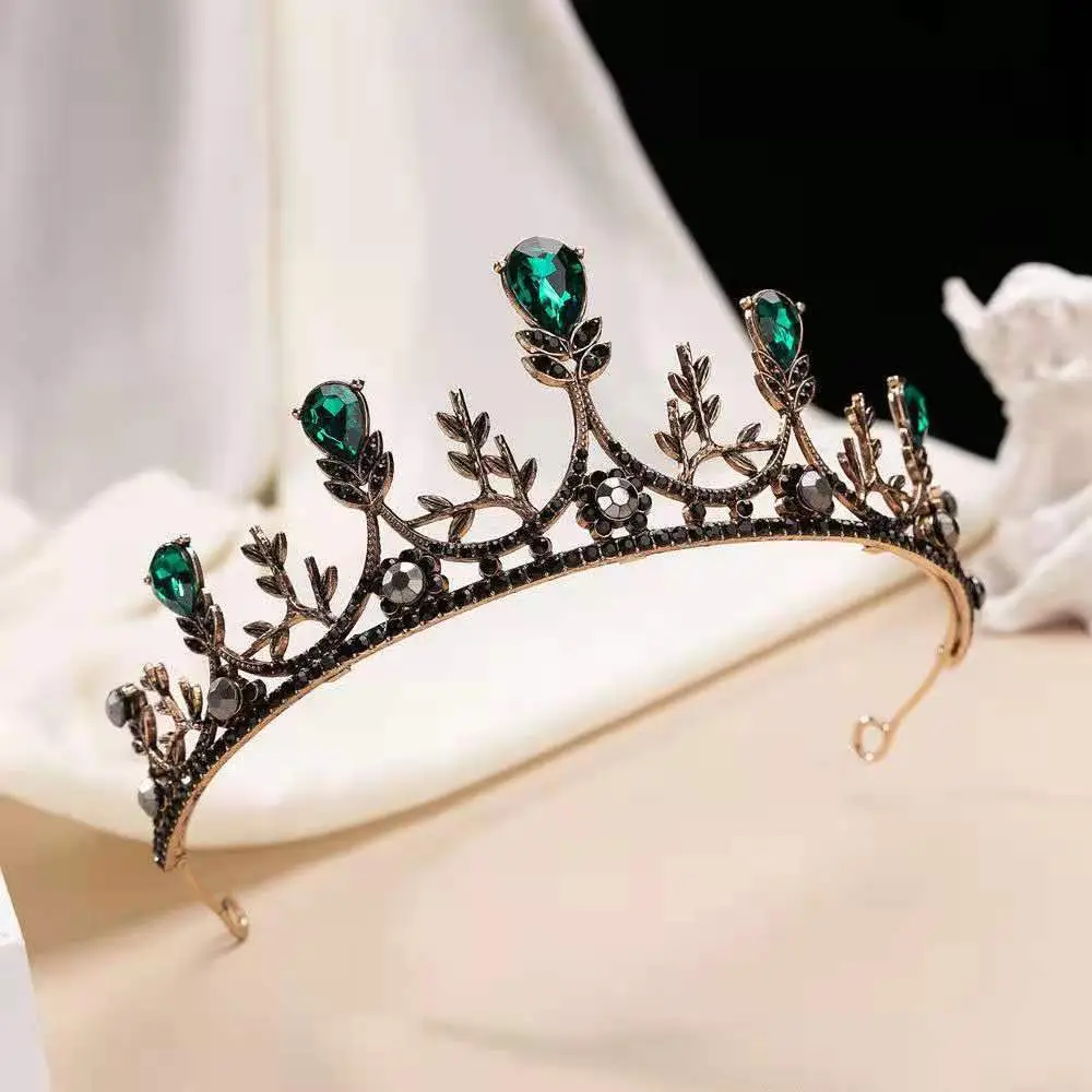 Korean Baroque Crown Headdress for Bride 18+ - Image 40