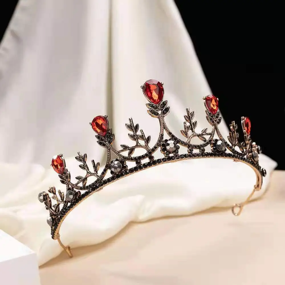 Korean Baroque Crown Headdress for Bride 18+ - Image 41