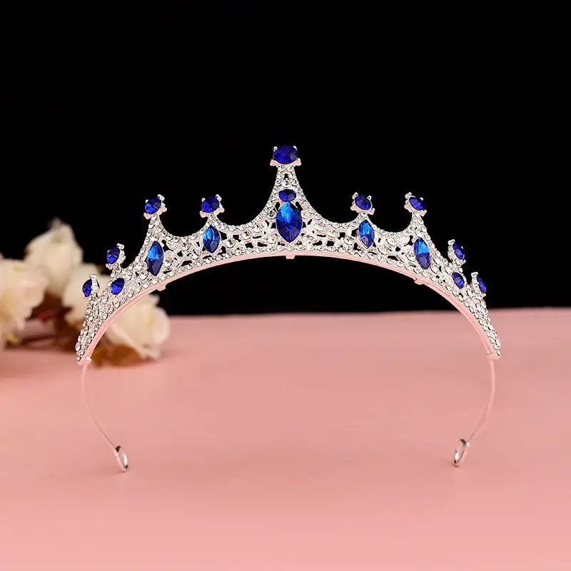 Korean Baroque Crown Headdress for Bride 18+ - Image 65