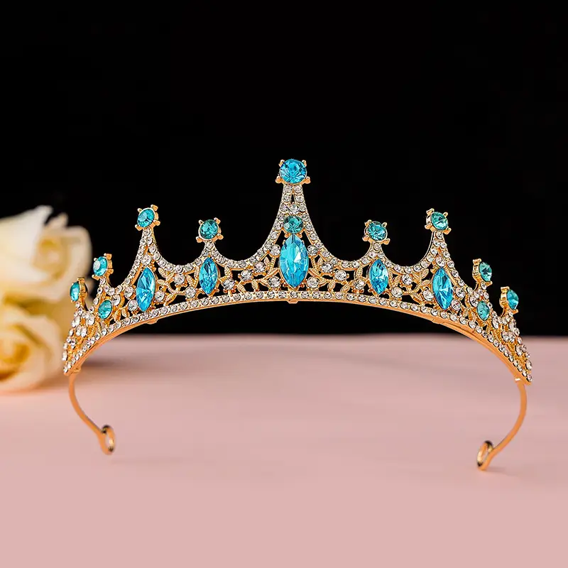 Korean Baroque Crown Headdress for Bride 18+ - Image 69