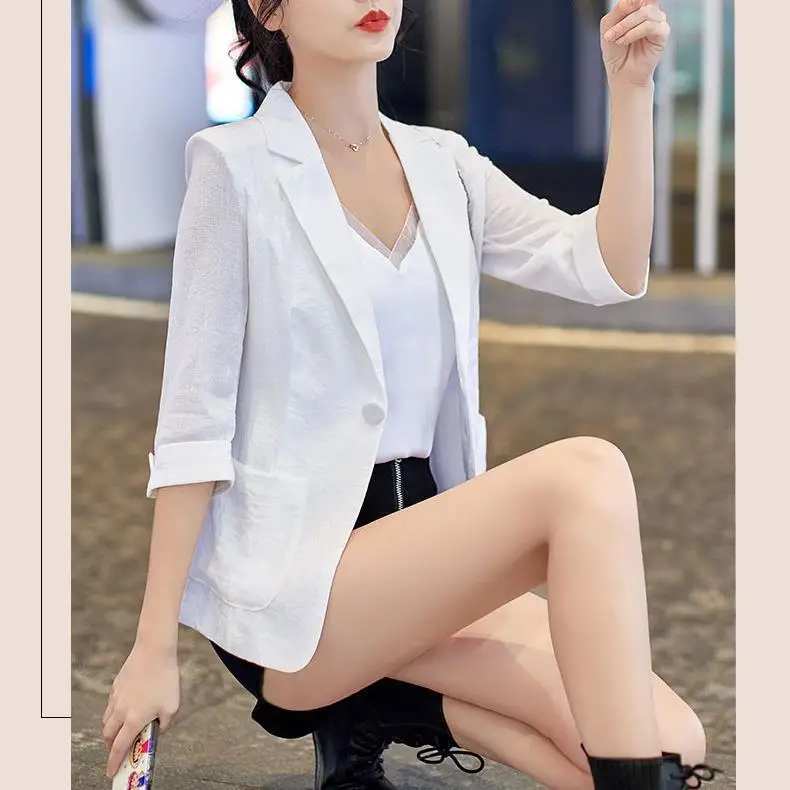 Black British Style Women Suit 2026 Spring Summer - Image 7