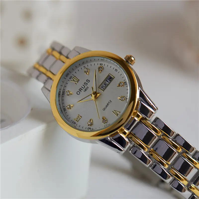 Watch Women's Official genuine goods Brand Women's Watch Waterproof Simple Elegant Quartz Watch Women's Watch Internet Celebrity Watch for Women