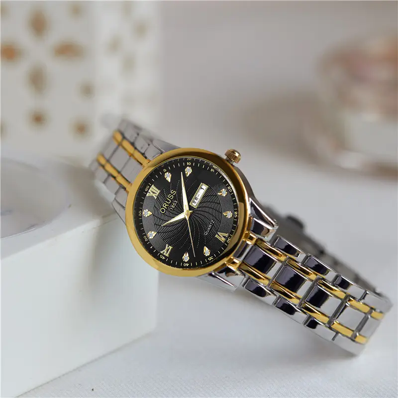 Watch Women's Official genuine goods Brand Women's Watch Waterproof Simple Elegant Quartz Watch Women's Watch Internet Celebrity Watch for Women