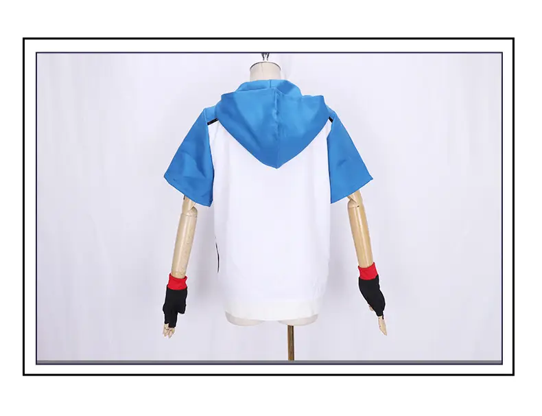 Pokemon Cosplay Suit Blue White Shorts Cap Hat β feature 13
