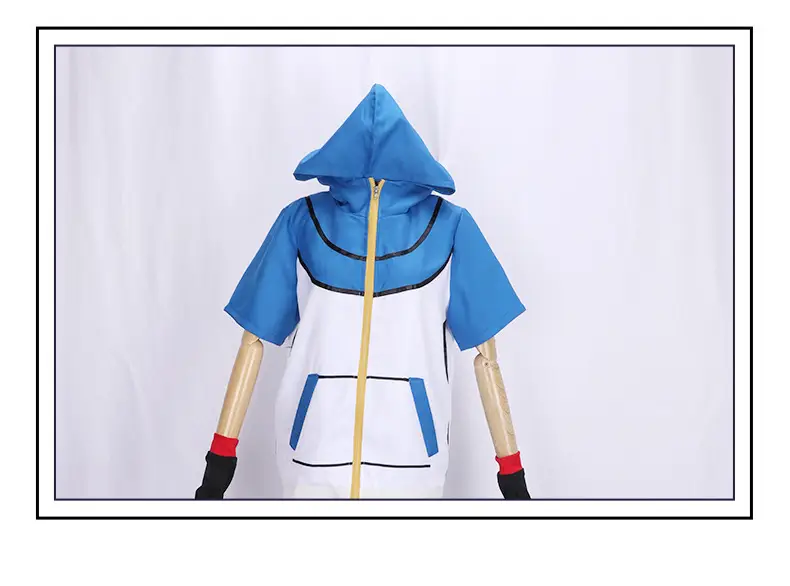 Pokemon Cosplay Suit Blue White Shorts Cap Hat β feature 16