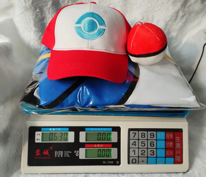 Pokemon Cosplay Suit Blue White Shorts Cap Hat β feature 2