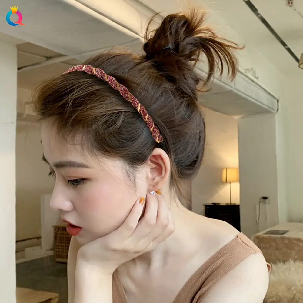 Korean Style Bright Silk Hairband Candy Color - Image 15