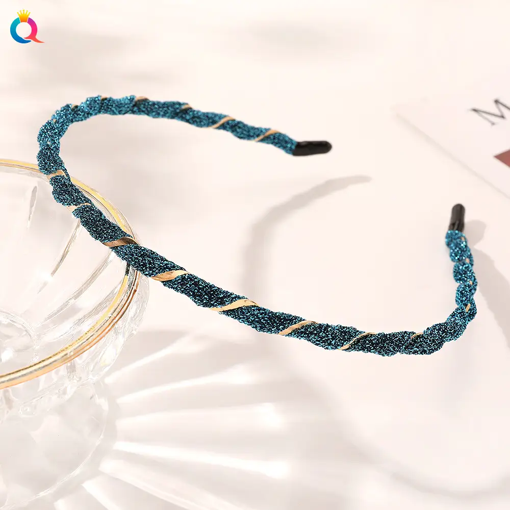 Korean Style Bright Silk Hairband Candy Color - Image 12