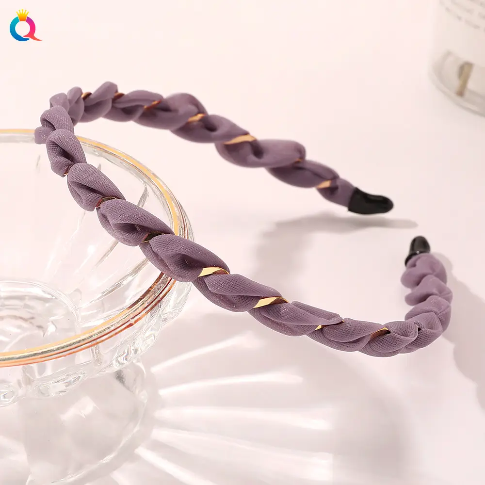 Korean Style Bright Silk Hairband Candy Color - Image 3