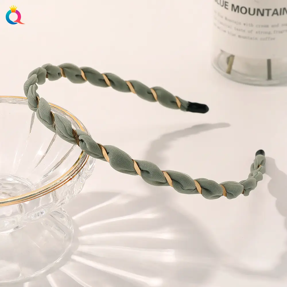 Korean Style Bright Silk Hairband Candy Color - Image 8