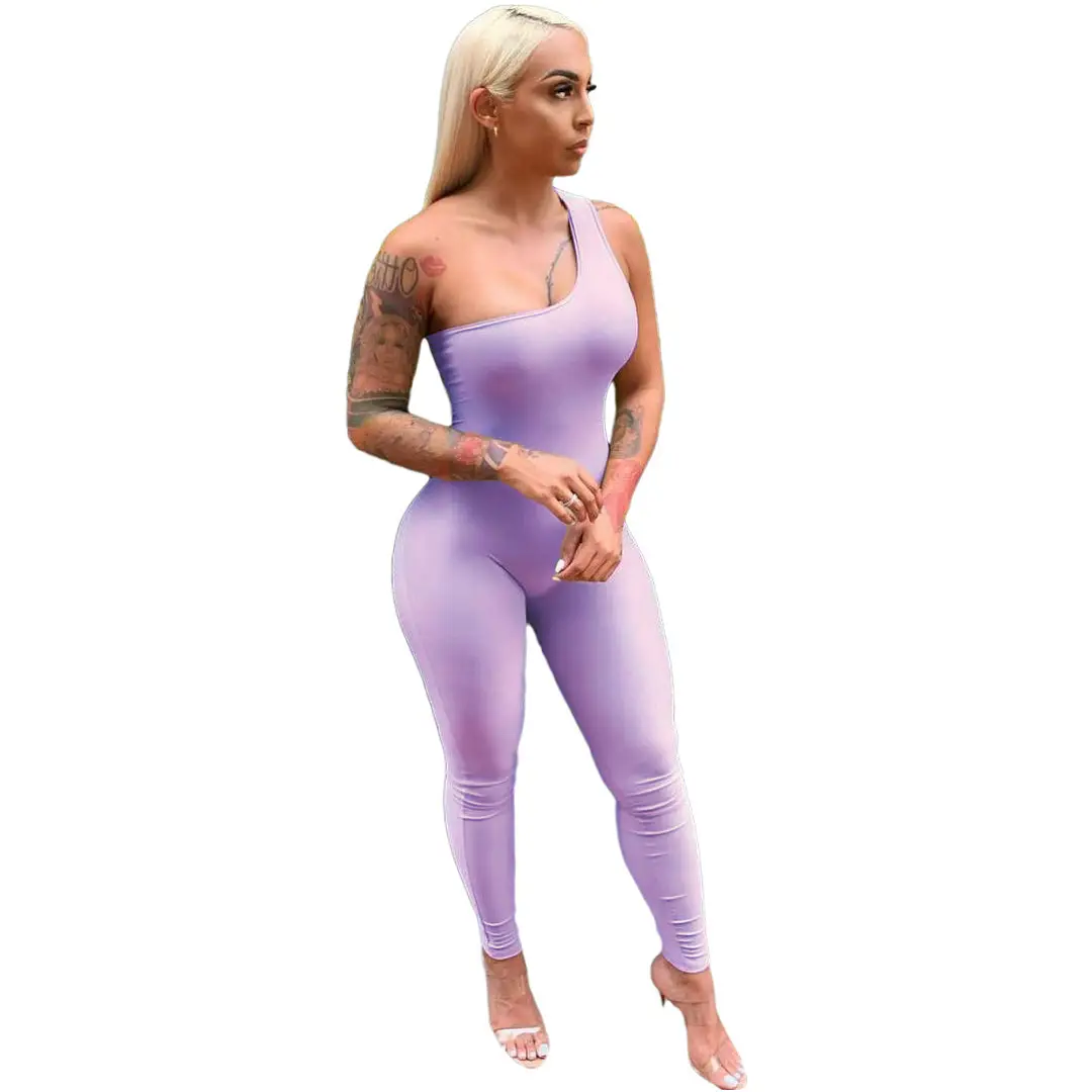 Women Sexy Sports Jumpsuit White Black Multi Color - Image 10