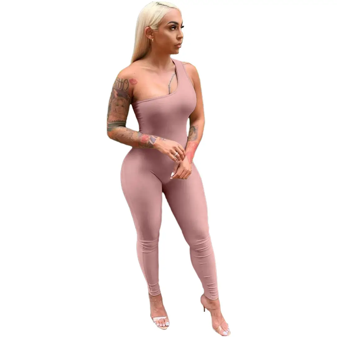 Women Sexy Sports Jumpsuit White Black Multi Color - Image 14