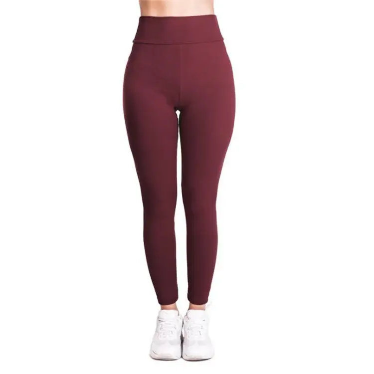 Black Tight Yoga Pants High Waist Elastic Leggings