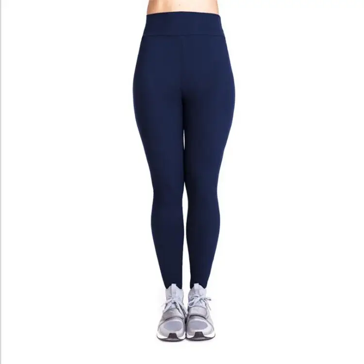 Black Tight Yoga Pants High Waist Elastic Leggings
