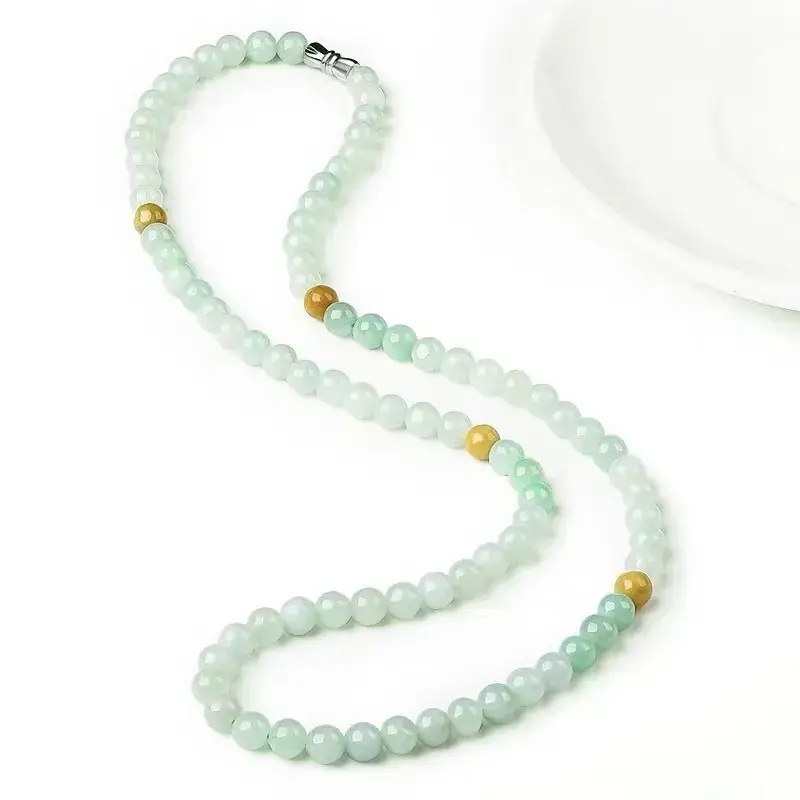Three Color Jade Bracelet 8mm Live Streaming Dropshipping — feature 7