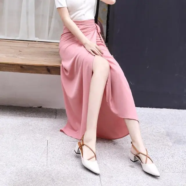 Floral Lace-up Skirt Summer Wear - Image 29