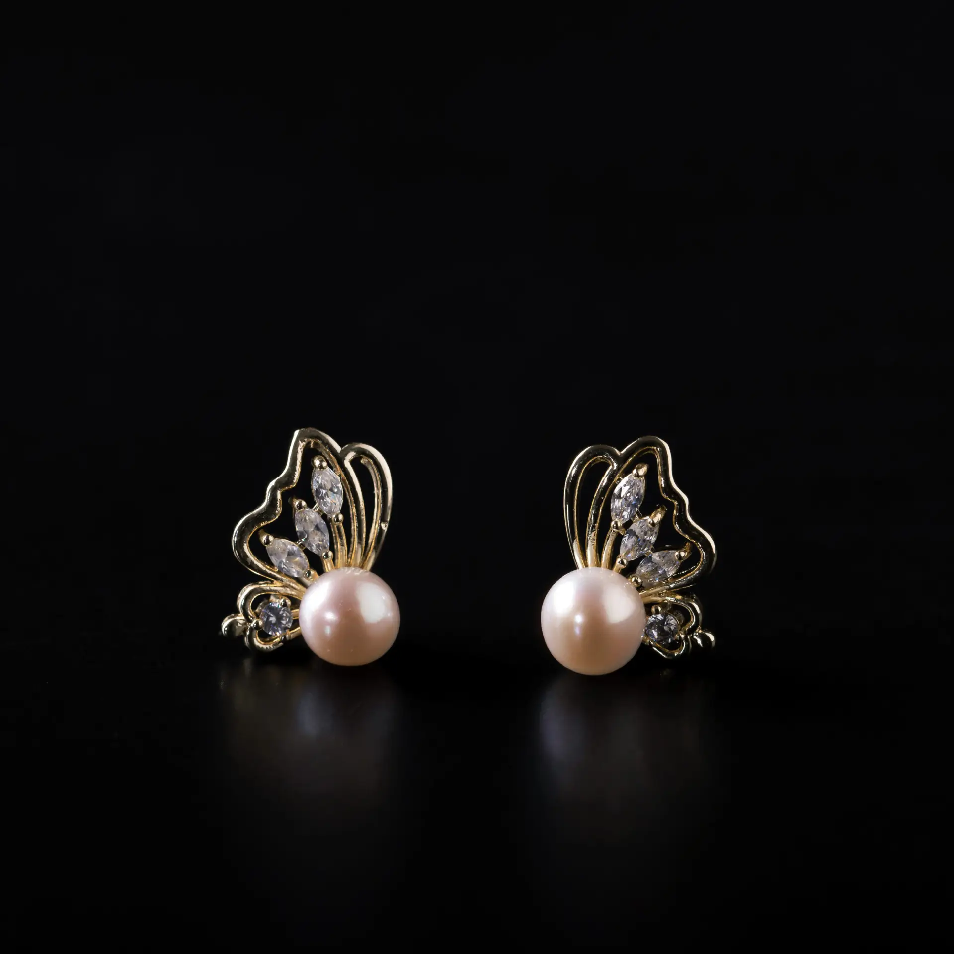 S925 Silver Butterfly Pearl Earrings for Women — feature 18