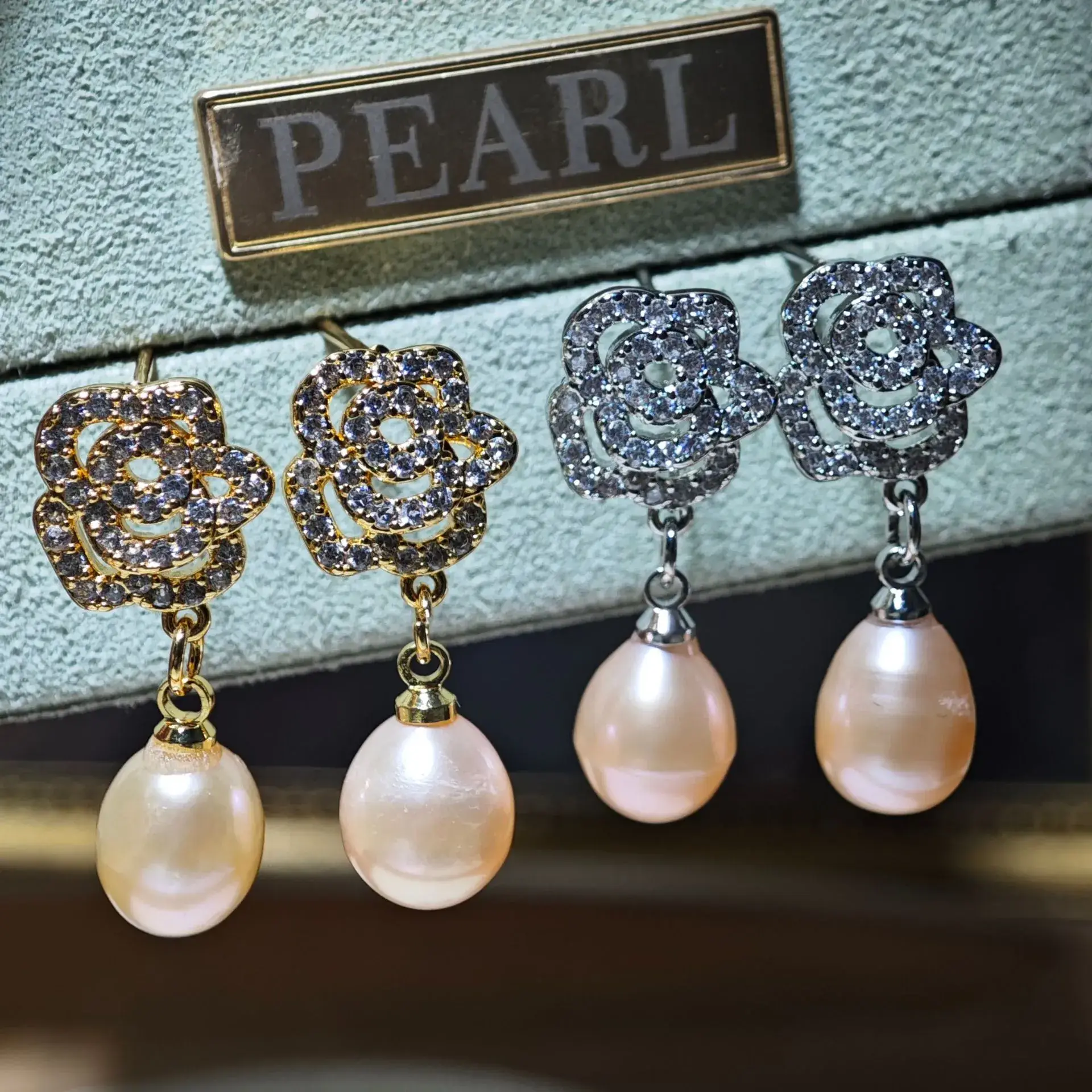 S925 Silver Pearl Star Earrings for Women — feature 10