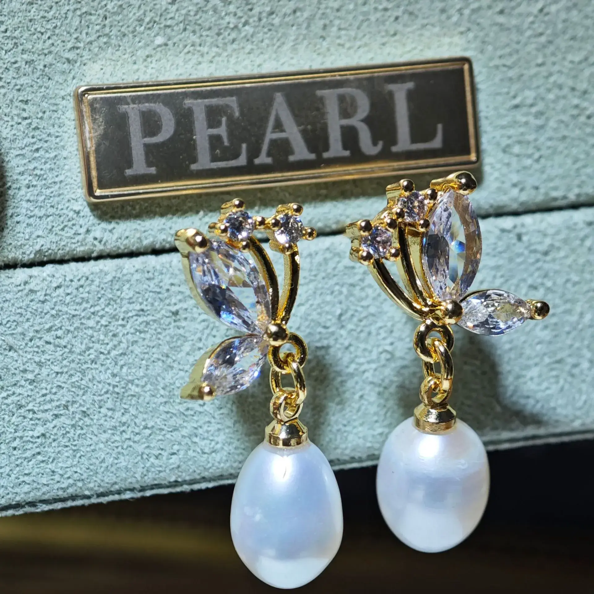 S925 Silver Pearl Star Earrings for Women — feature 2