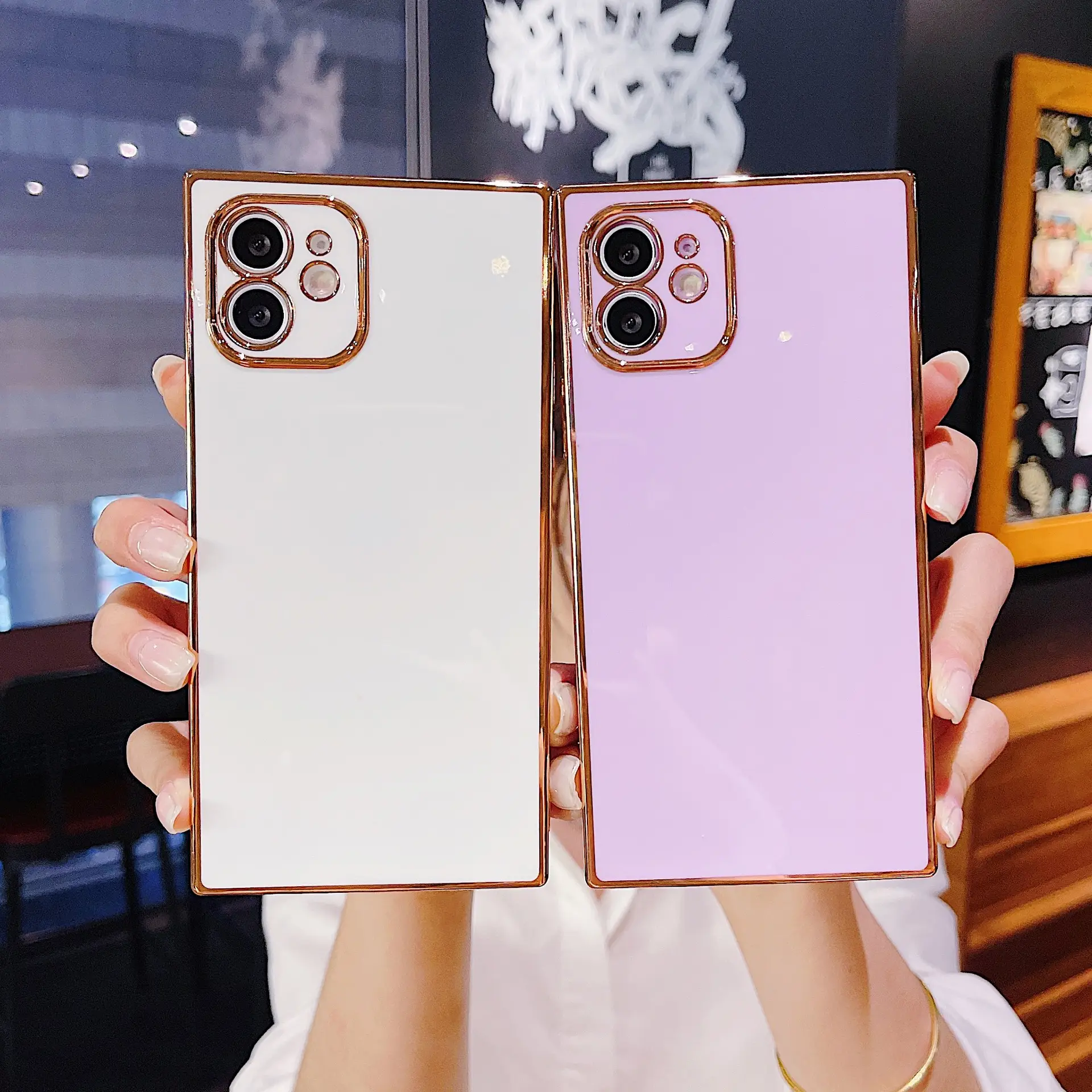 Purple Apple 13 Promax Phone Case with Anti-Drop Protection - Image 9
