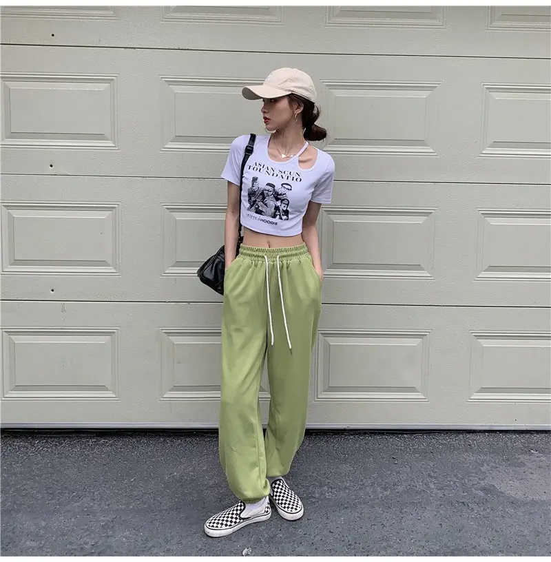 Women 2025 Hollow Out T-Shirt American Retro Slim Fit — feature 2
