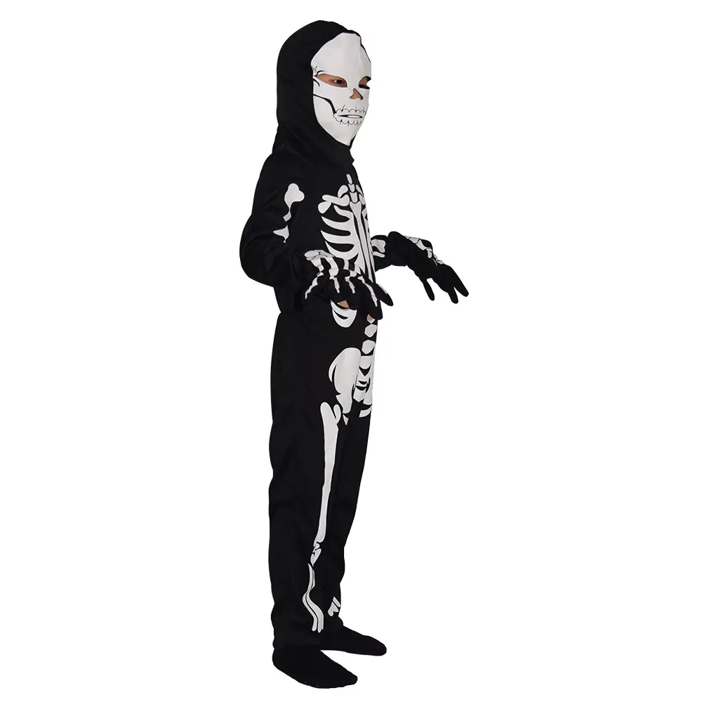 Cross-Border Skeleton Ghost Costume White Glow-In-Dark - Image 9