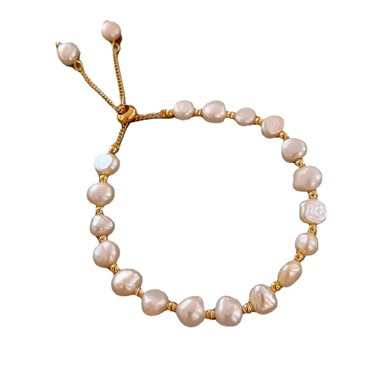 Natural Baroque Pearl Bracelet for Women