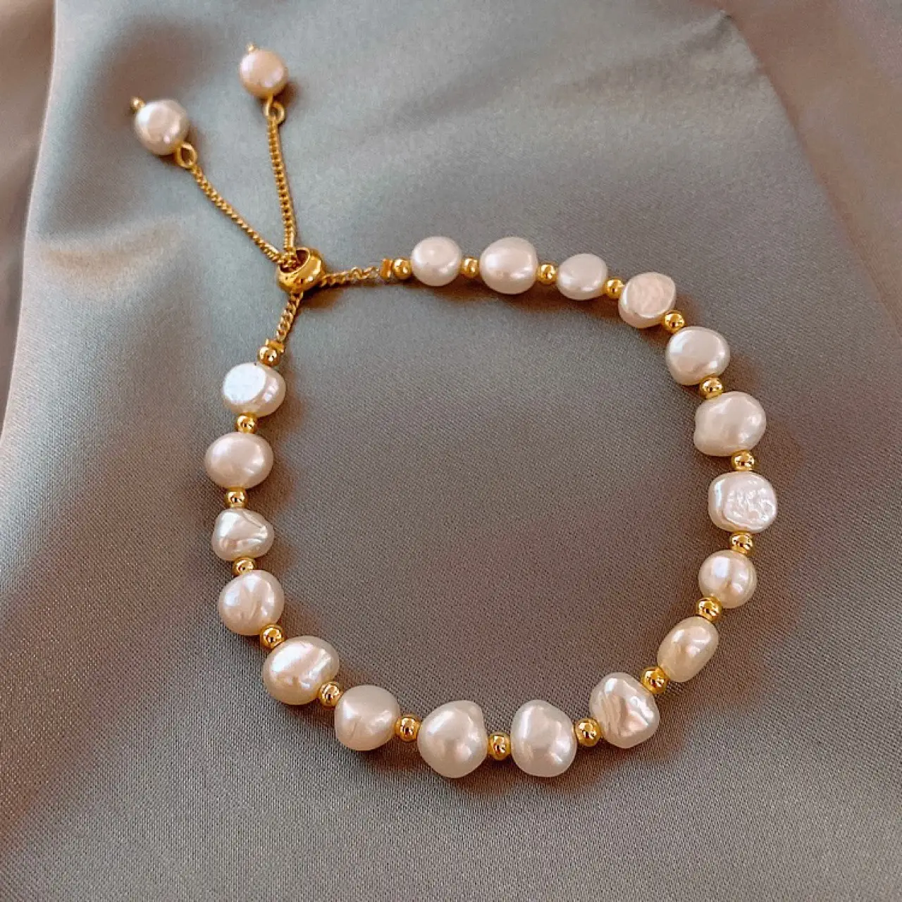 Natural Baroque Pearl Bracelet for Women — feature 5