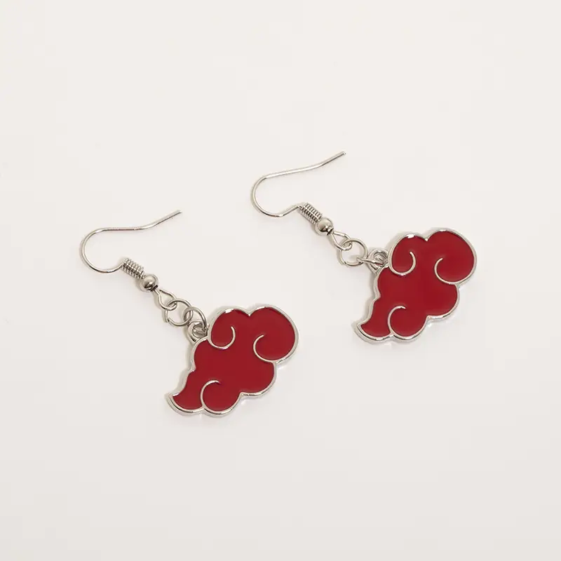 European & American Cross-Border Logo Alloy Earrings