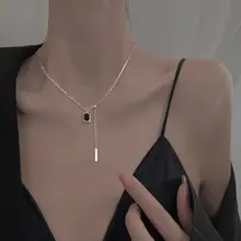 Cross Star Double Sequins Neck Chain Necklace — feature 11