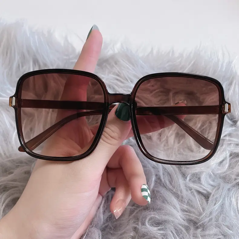 2023 New Korean Style Square Sunglasses for Women Men - Image 5
