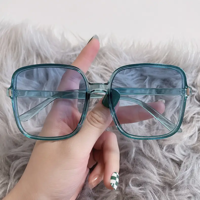 2023 New Korean Style Square Sunglasses for Women Men - Image 7