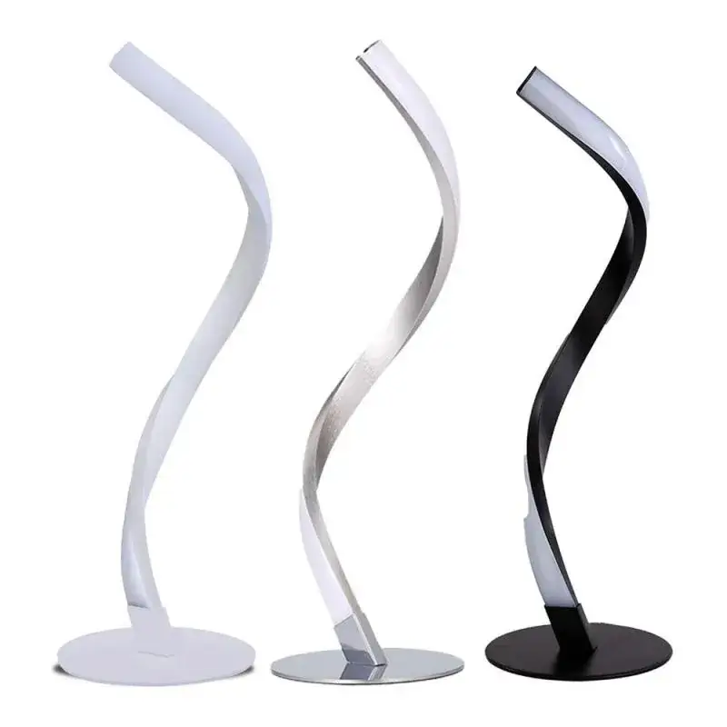 Spiral Night Light Lamp for Bedroom & Reading - Image 8