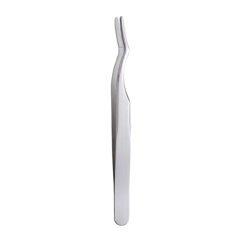 Stainless Steel Eyelash Curler with Holographic Finish - Image 2