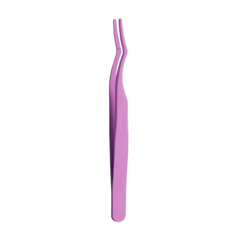 Stainless Steel Eyelash Curler with Holographic Finish - Image 5